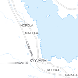 Kyyjärvi - ski trail map