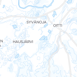 Hausjärvi - latukartta