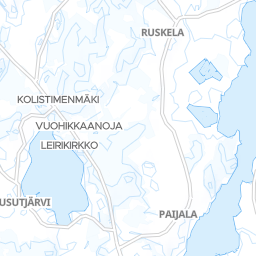 Tuusula - latukartta