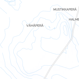 Haapajärvi - ski trail map