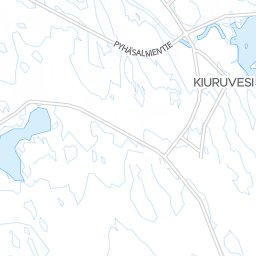 Kiuruvesi - ski trail map