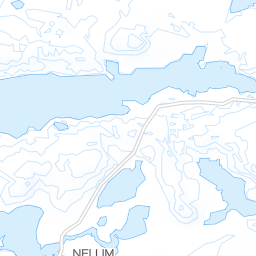 Nellim - ski trail map